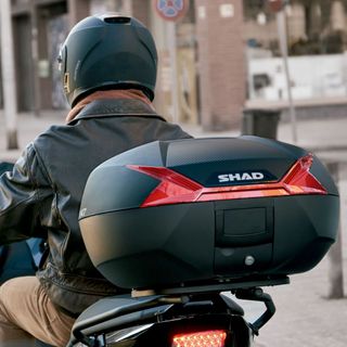 BAUL SHAD MOTO SH47 ROJO NUEVO OFERTON LIQUIDACION