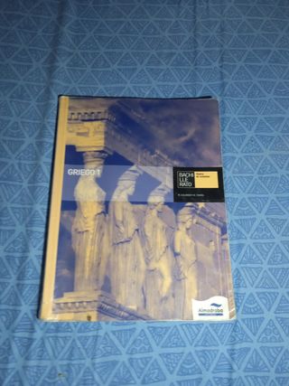 libro de Griego primero bachiller