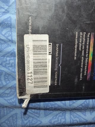 libros de inglés de primero bach