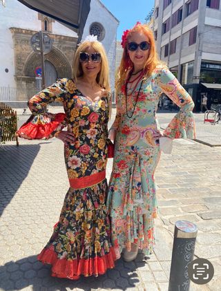 Vestido Sevillanas Flamenca