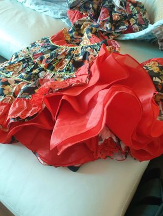 Vestido Sevillanas Flamenca