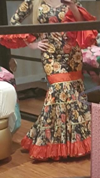 Vestido Sevillanas Flamenca