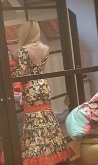 Vestido Sevillanas Flamenca