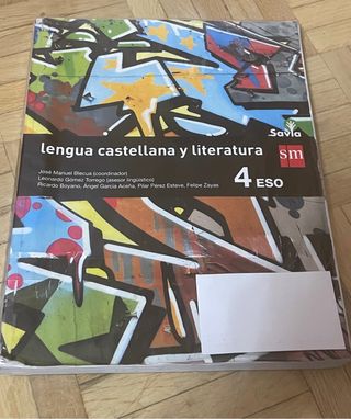 libros de texto 4º ESO.  Editorial SM y Santillana