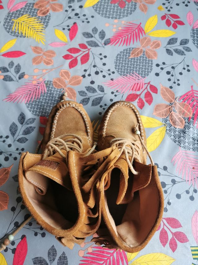 zapatos de piel Ante