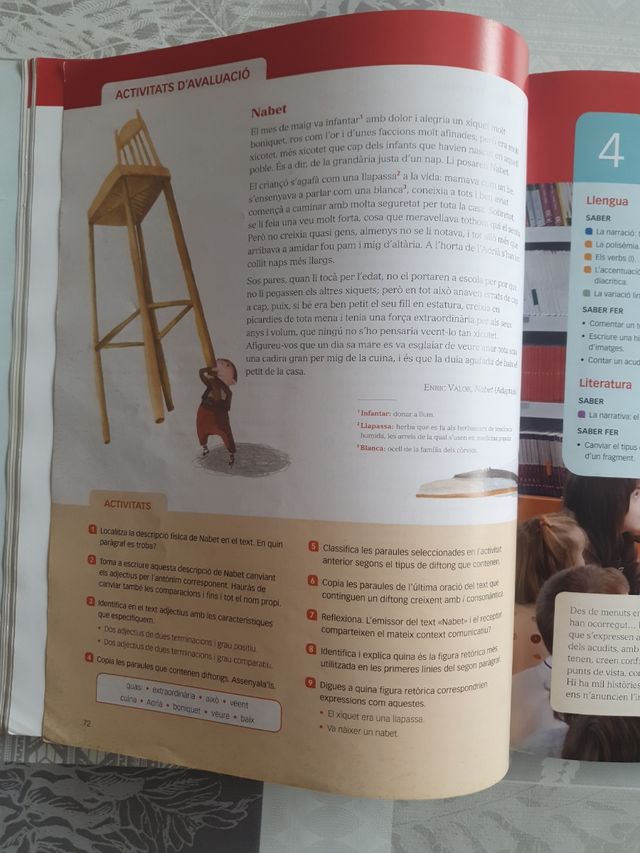 Llengua i literatura 1 ESO