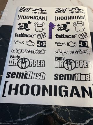 Kit pegatinas logos Sport Edition