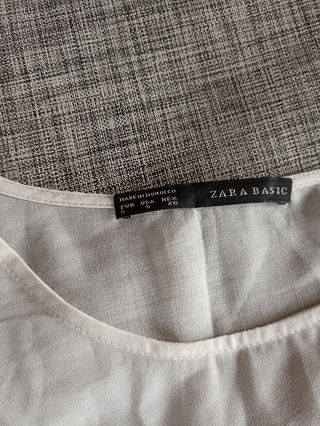 Vestido corto de verano de Zara