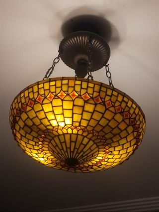 Lámparas tipo Tiffany