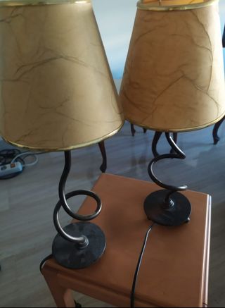 Lámparas tipo Tiffany