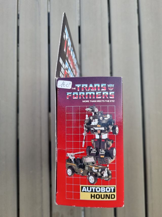 Transformers Hound G1 vintage MISB France