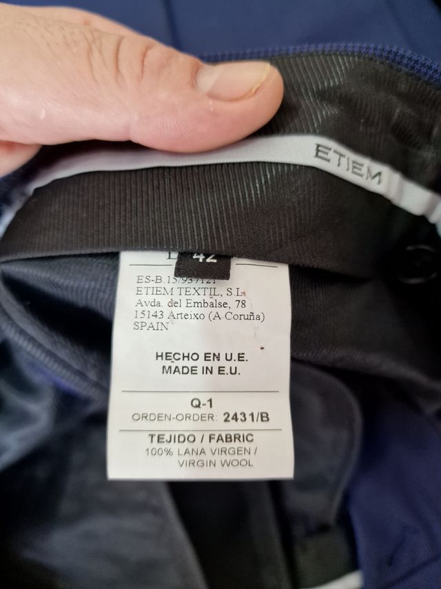 Traje de novio o ceremonia Etiem