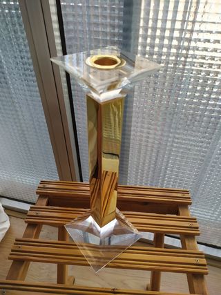 Candelabros metacrilato