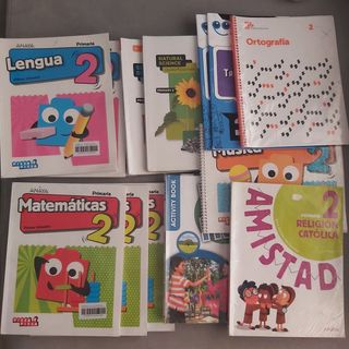 Libros de texto 2° Educación Primaria