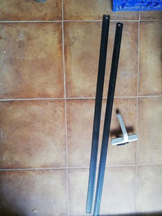 Manivela de puertas de aluminio