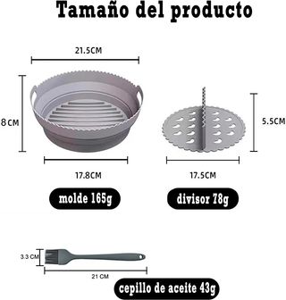 Molde De Silicona Para Freidora De Aire