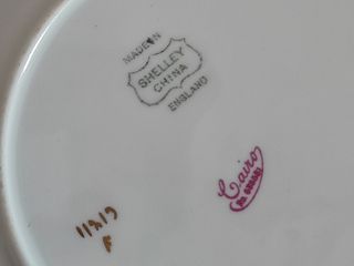 Set de Tartas Vintage Porcelana Inglesa Shelley