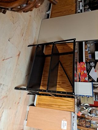 Estantería y encimera mesa