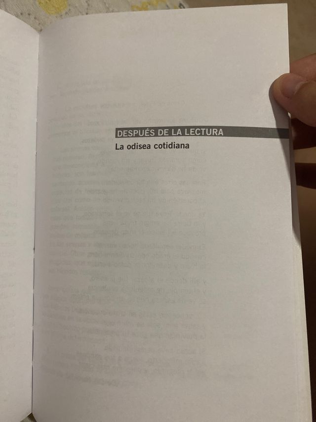 Odisea (edición escolar)