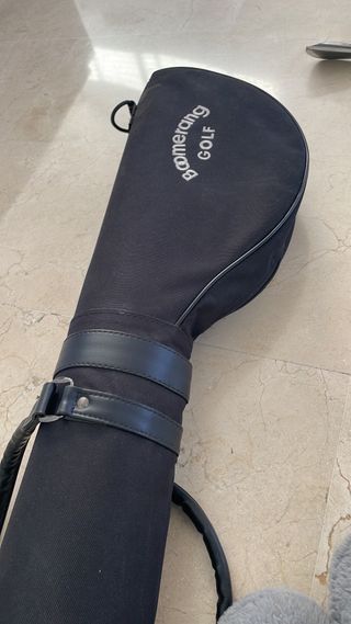 11 palos de golf Couga con funda boomerang.