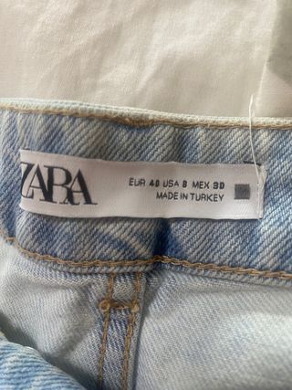 Vaqueros cortos zara