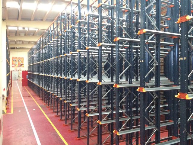 Estantería compacta drive in / drive through