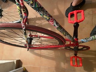 Bicicleta contrapedal