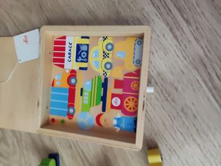 Puzzle Bebé madera. Sevi Ciudad