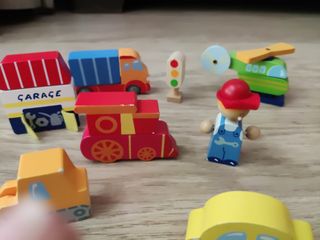 Puzzle Bebé madera. Sevi Ciudad