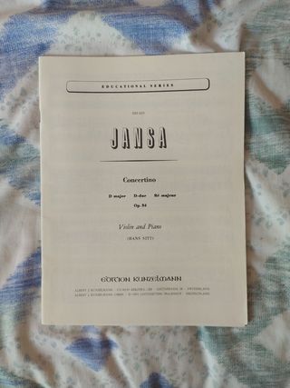 Concertino Re Mayor Jansa
