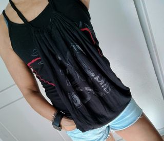 Camiseta desigual 