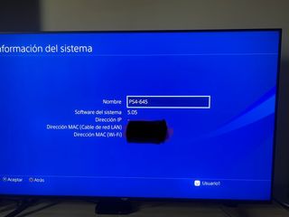PS4 pro firmware 5.05 version star wars