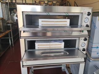 HORNO DE PIZZAS DOBLE ELÉCTRICO