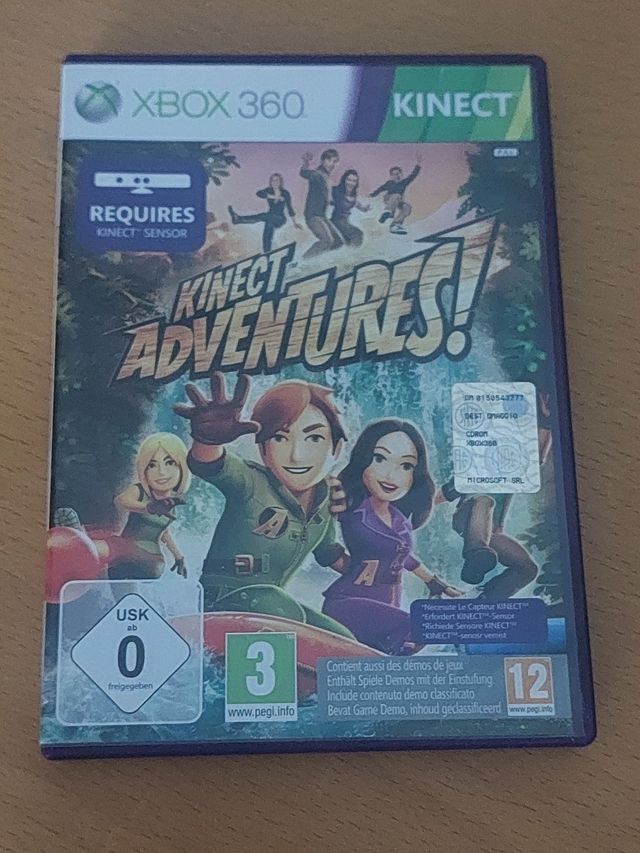 Xbox 360 kinect adventures