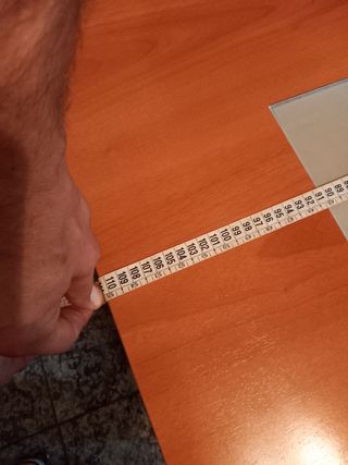 Mesita de centro de madera maciza