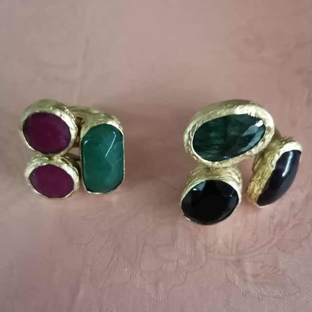Dos anillos bisutería