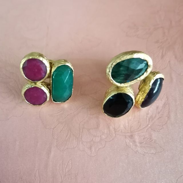 Dos anillos bisutería