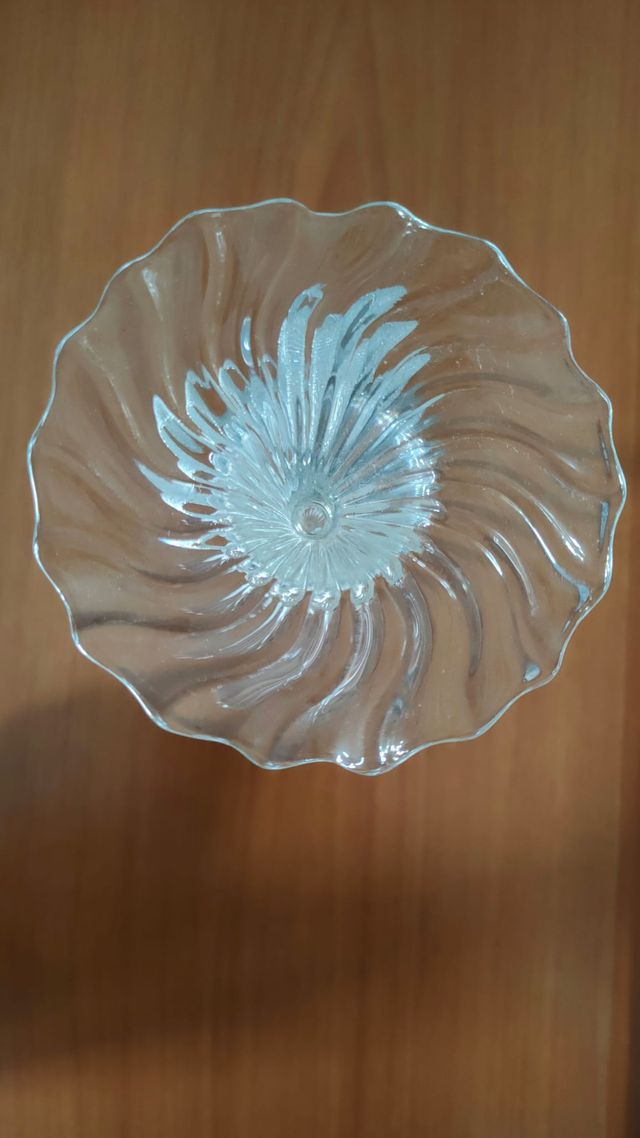 Vetro soffiato di Murano e argento