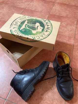 botas panama jack negras. Usadas 3 días.