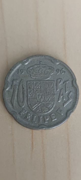 Moneda de 50 pesetas de 1996