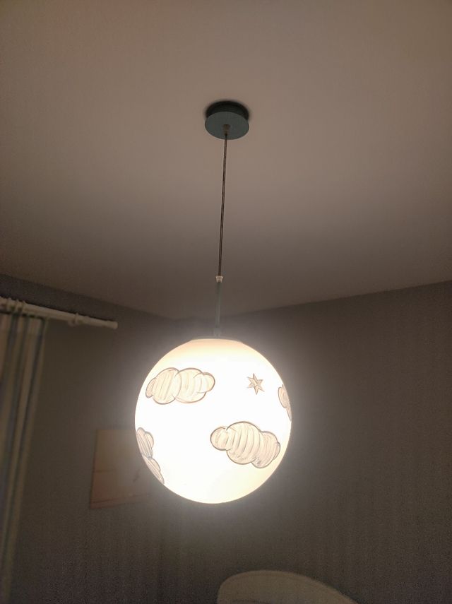Lámpara techo infantil