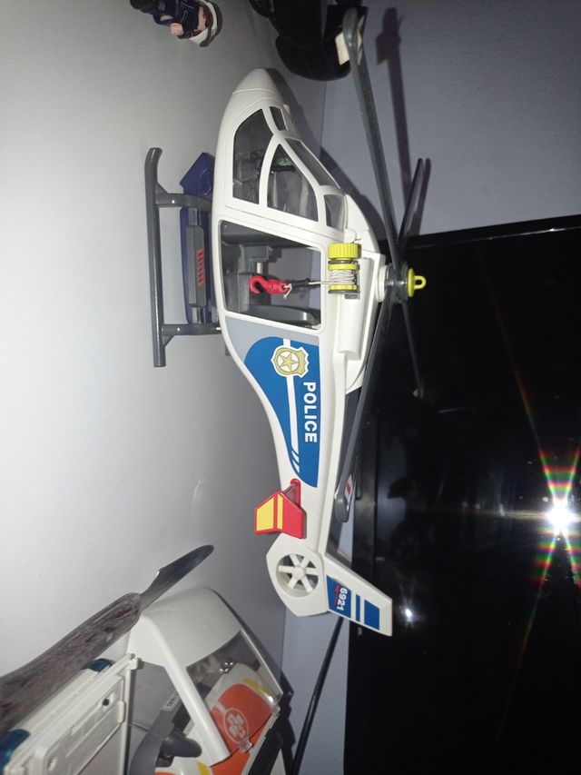 HELICOPTERO DE POLICIA PLAYMOBIL