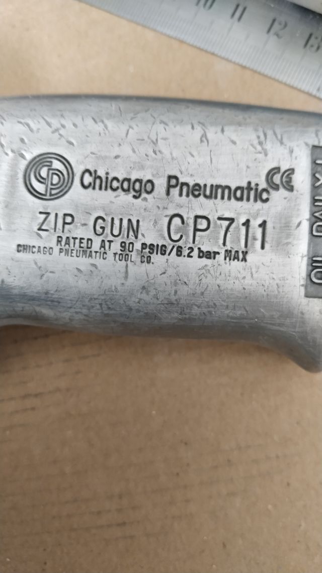 Pistola de impacto neumática