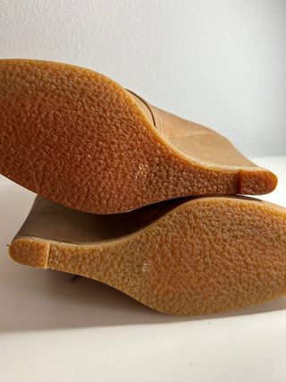 Botines de cuña Zara