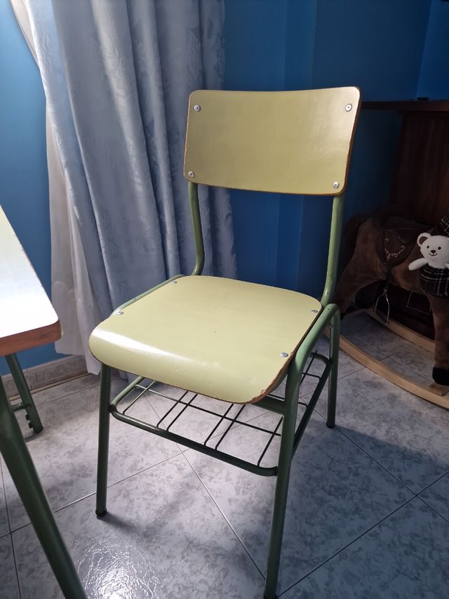 escritorio pupitre de colegio mesa y silla escuela