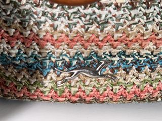 Bolso de cuero multicolor Bimba y Lola