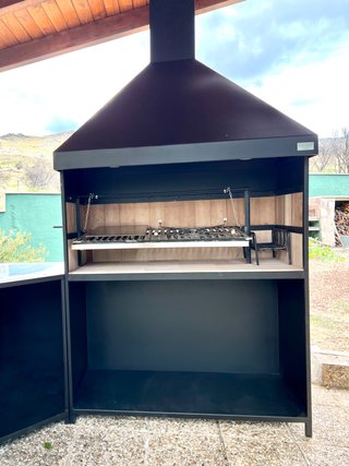 Porches de madera, barbacoa cenador Pergola