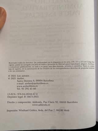 Derecho Administrativo Parte especial