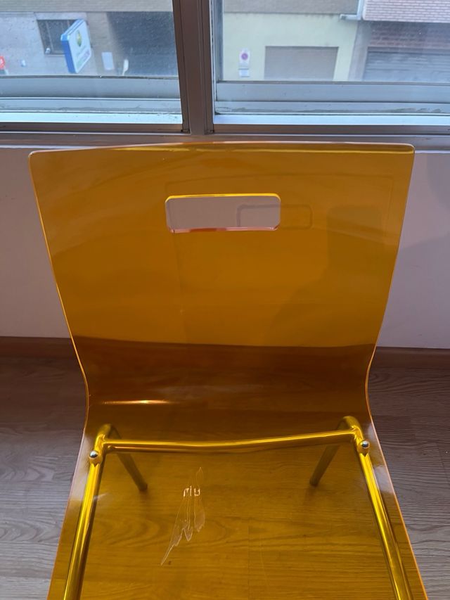 Silla Moderna Naranja