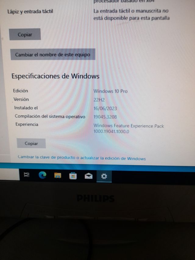 Vendo una torre con Windows 10 pro